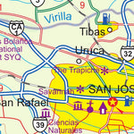 San Jose Region (Costa Rica) 1:175,000 - ITMB Preview 3