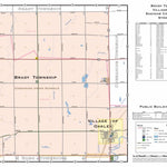 Brady Township and Village of Oakley, Saginaw County, Michigan Preview 1