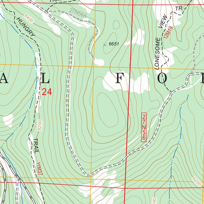 Kettle Rock, CA FSTopo Legacy Preview 2