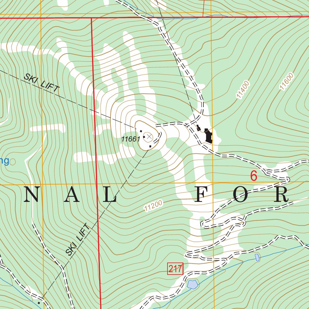 Keystone, CO FSTopo Legacy Map by US Forest Service - Topo | Avenza Maps