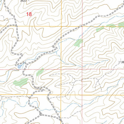 Kielberg Canyon, AZ FSTopo Legacy Preview 2