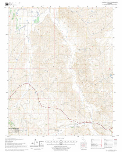 La Panza Ranch, CA FSTopo Legacy Preview 1