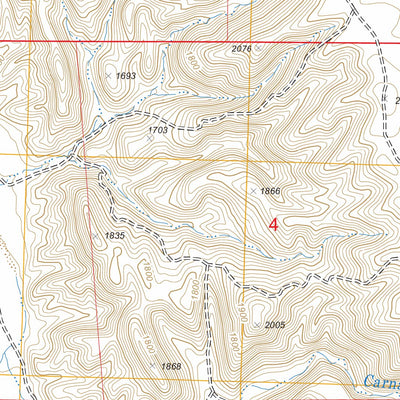 La Panza Ranch, CA FSTopo Legacy Preview 3