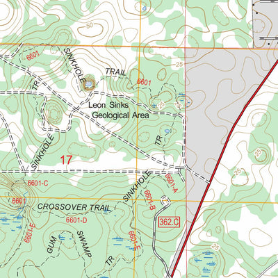 Lake Munson, FL FSTopo Legacy Preview 3