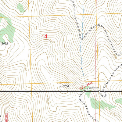 Lehman Butte, ID FSTopo Legacy Preview 2
