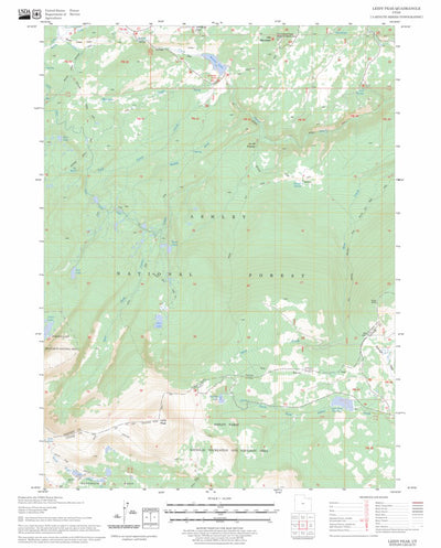 Leidy Peak, UT FSTopo Legacy Preview 1