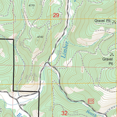 Limber Jim Creek, OR FSTopo Legacy Preview 3
