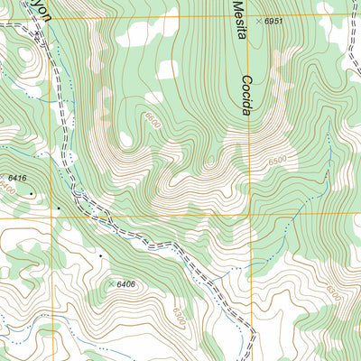 Loma Creston, NM FSTopo Legacy Preview 3