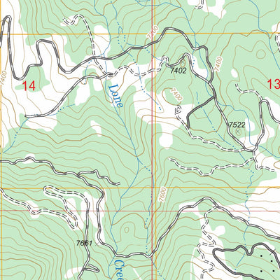 Lone Mountain, MT FSTopo Legacy Preview 2