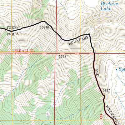 Lone Mountain, MT FSTopo Legacy Preview 3