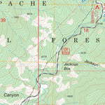 Maness Peak, AZ - NM FSTopo Legacy Preview 3