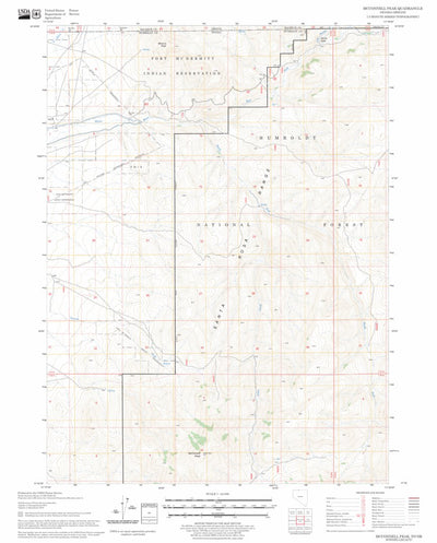 McConnell Peak, NV - OR FSTopo Legacy Preview 1