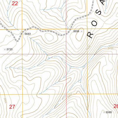 McConnell Peak, NV - OR FSTopo Legacy Preview 2