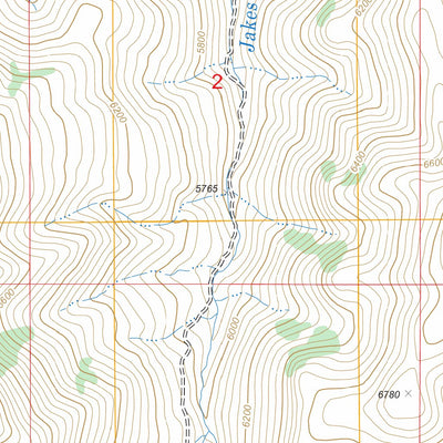 McConnell Peak, NV - OR FSTopo Legacy Preview 3