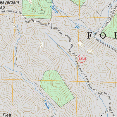 McDaniel Bald, NC - TN FSTopo Legacy Preview 2