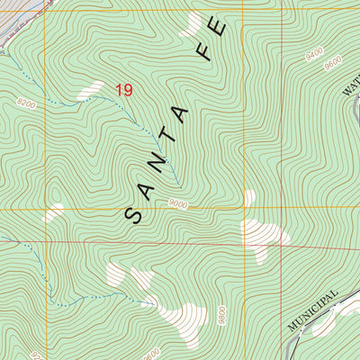 McClure Reservoir, NM FSTopo Legacy Preview 2