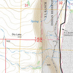McGinty Reservoir, CA FSTopo Legacy Preview 3