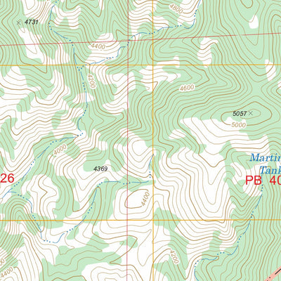McDonald Mountain, AZ FSTopo Legacy Preview 2