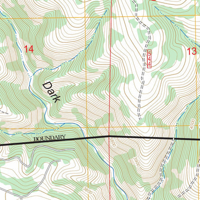 McIntyre Creek, OR FSTopo Legacy Preview 3