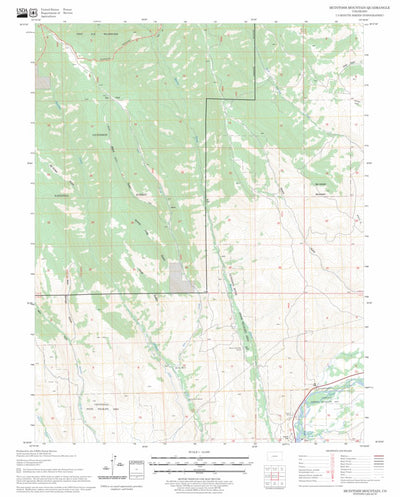 McIntosh Mountain, CO FSTopo Legacy Preview 1
