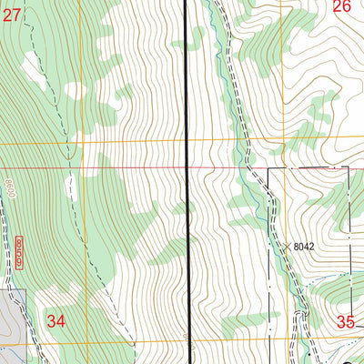 McIntosh Mountain, CO FSTopo Legacy Preview 2
