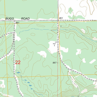 McGinn Creek, MI FSTopo Legacy Preview 2