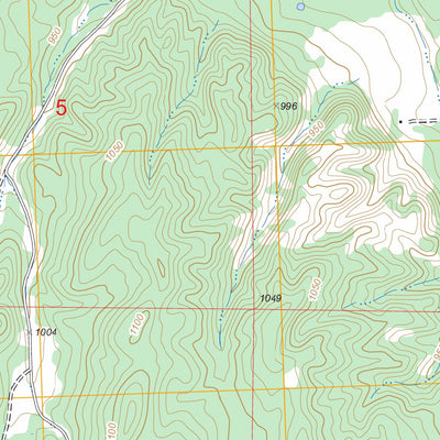 McGinn Creek, MI FSTopo Legacy Preview 3