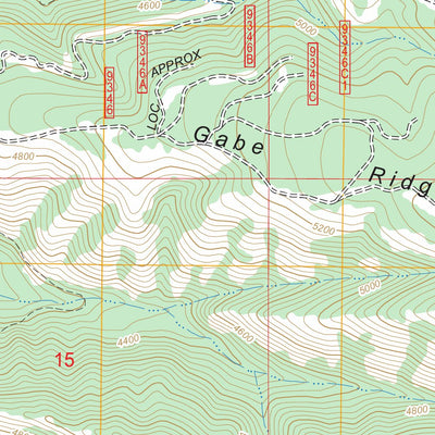 McKinzie Creek, ID FSTopo Legacy Preview 2