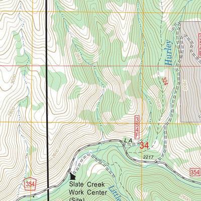 McKinzie Creek, ID FSTopo Legacy Preview 3