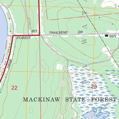 McGulpin Point, MI FSTopo Legacy Preview 3