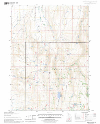 McMullen Basin, ID FSTopo Legacy Preview 1