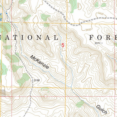 McKenzie Butte, SD FSTopo Legacy Preview 3