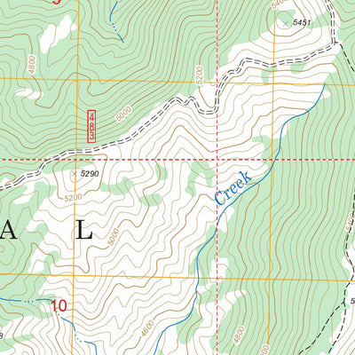 McLendon Butte, ID FSTopo Legacy Preview 2
