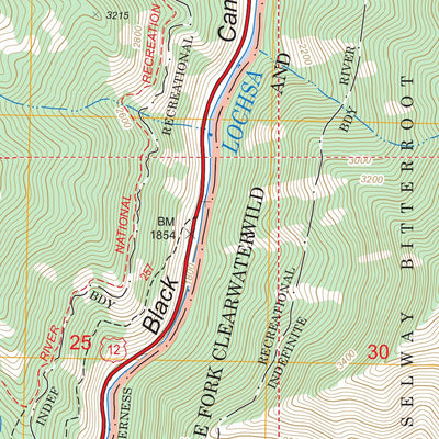 McLendon Butte, ID FSTopo Legacy Preview 3