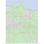 McNearney Lake, MI FSTopo Legacy Preview 1