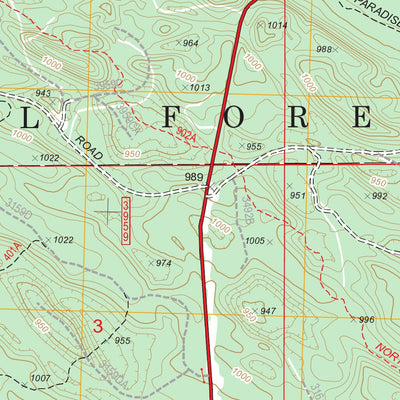 McNearney Lake, MI FSTopo Legacy Preview 3