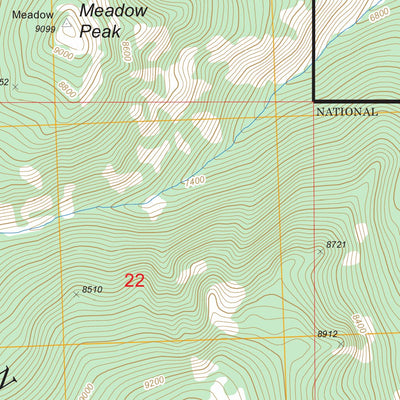 Meadow Peak, ID FSTopo Legacy Preview 3