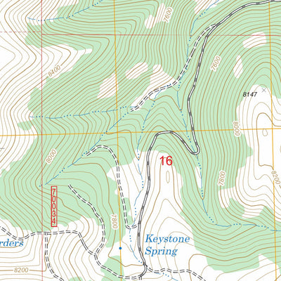 Medicine Lodge Peak, MT FSTopo Legacy Preview 3