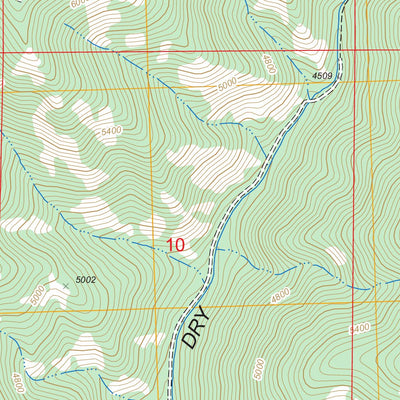 Medicine Tree Hill, MT FSTopo Legacy Preview 3