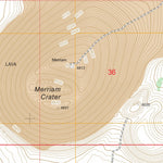 Merriam Crater, AZ FSTopo Legacy Preview 3