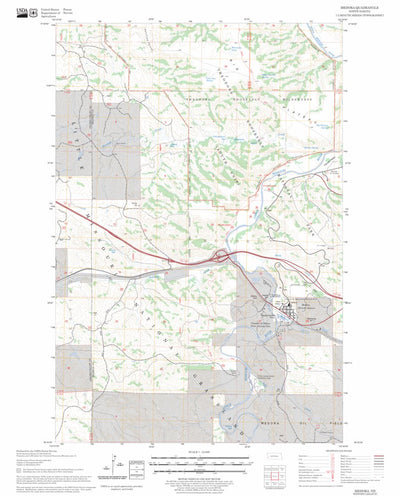 Medora, ND FSTopo Legacy Preview 1