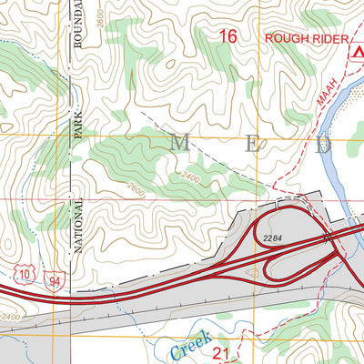Medora, ND FSTopo Legacy Preview 2