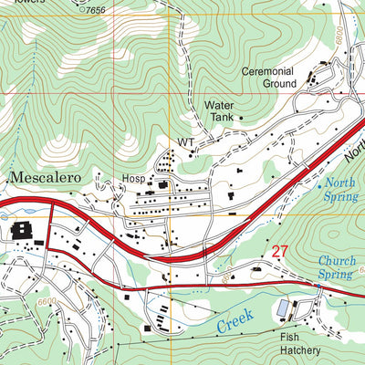 Mescalero, NM FSTopo Legacy Preview 3