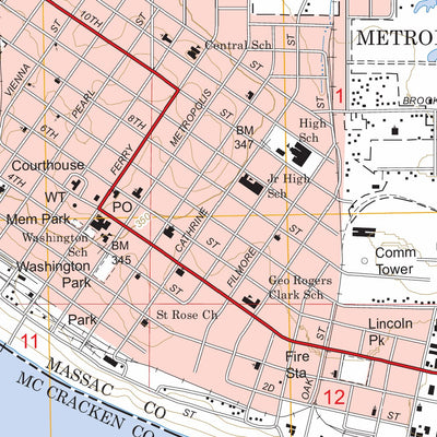 Metropolis, IL - KY FSTopo Legacy Preview 3