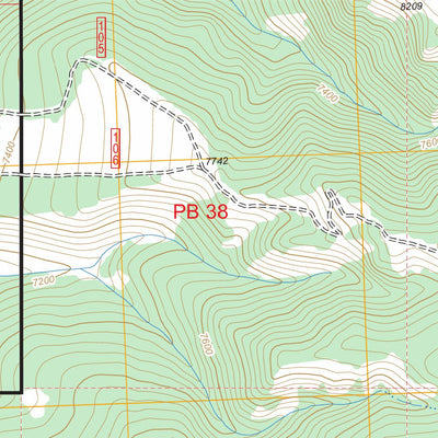 Mexican Hill, WY FSTopo Legacy Preview 2
