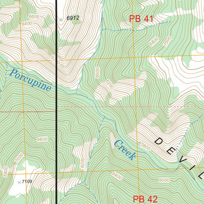 Mexican Hill, WY FSTopo Legacy Preview 3