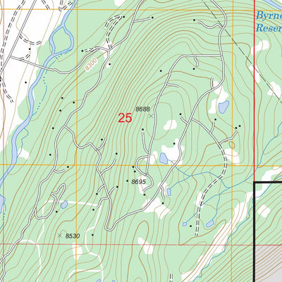 Meeks Cabin Reservoir, WY FSTopo Legacy Preview 3