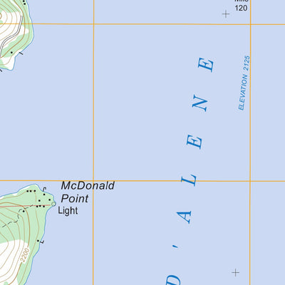 Mica Bay, ID FSTopo Legacy Preview 2
