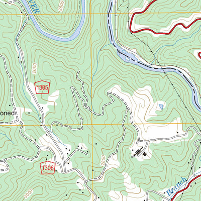 Micaville, NC FSTopo Legacy Preview 2