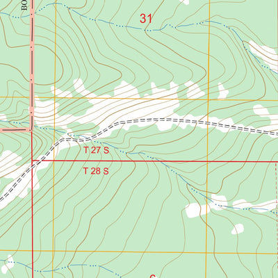 Miller Lake, OR FSTopo Legacy Preview 2